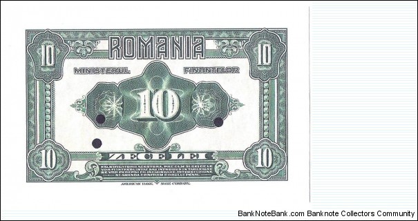 Banknote from Romania year 1920