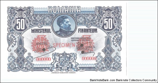 50 Lei(Reproduction) Banknote