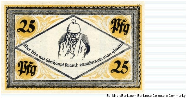 Banknote from Germany year 1921