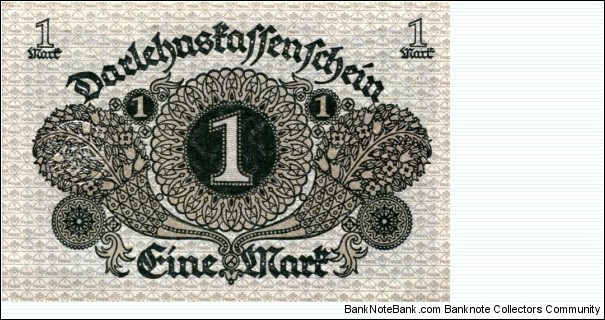 Banknote from Germany year 1920