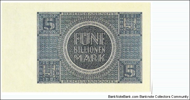 Banknote from Germany year 1924