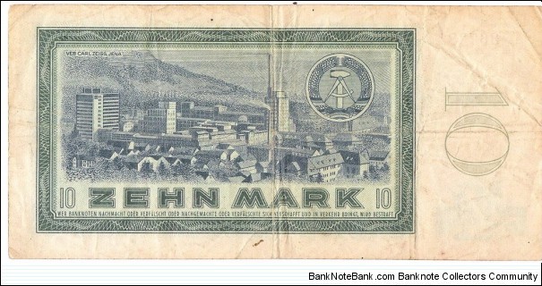 Banknote from Germany year 1964