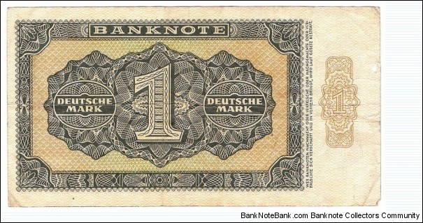 Banknote from Germany year 1948