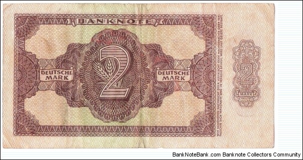 Banknote from Germany year 1948