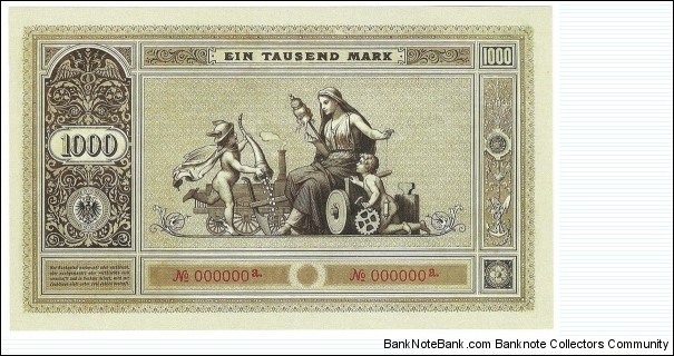 Banknote from Germany year 1876