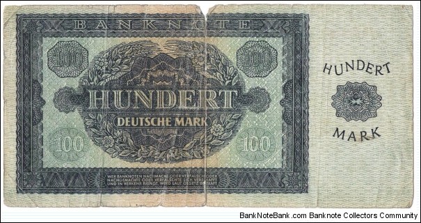 Banknote from Germany year 1948