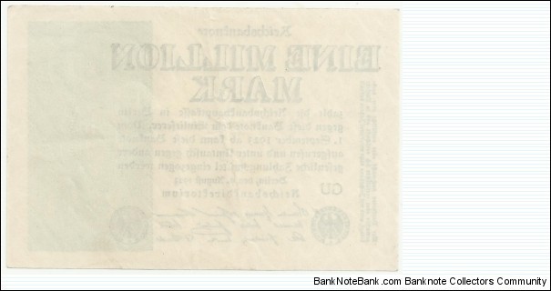 Banknote from Germany year 1923