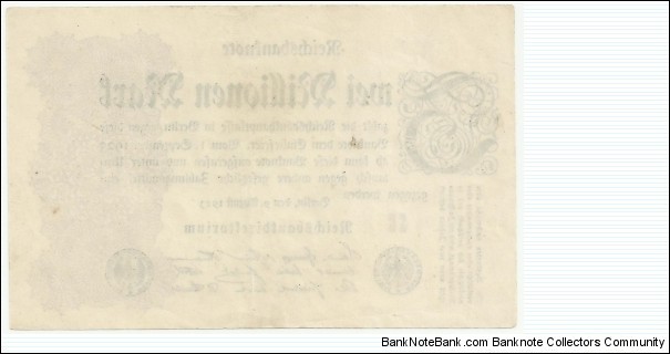 Banknote from Germany year 1923