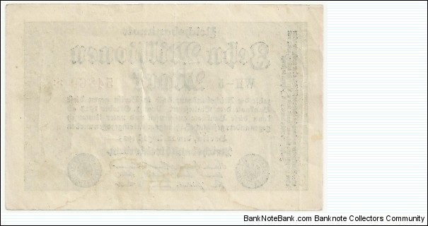 Banknote from Germany year 1923