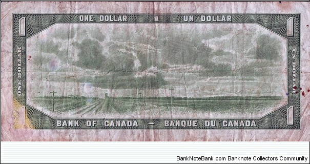 Banknote from Canada year 1954