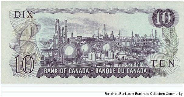 Banknote from Canada year 1971