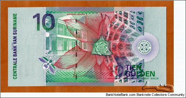 Banknote from Suriname year 2000