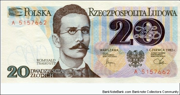 20 Złotych Banknote