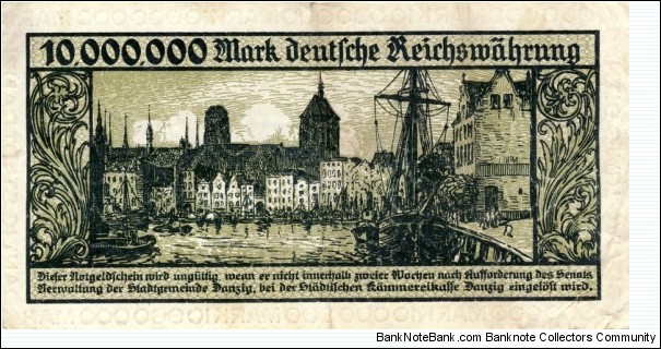 Banknote from Poland year 1923