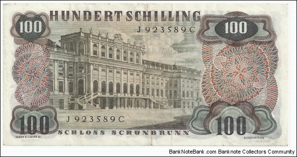 Banknote from Austria year 1960