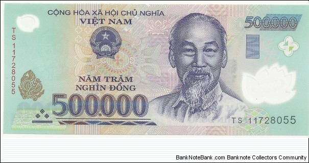 VietNam 500000 Ðồng ND(2009)-plastic Banknote