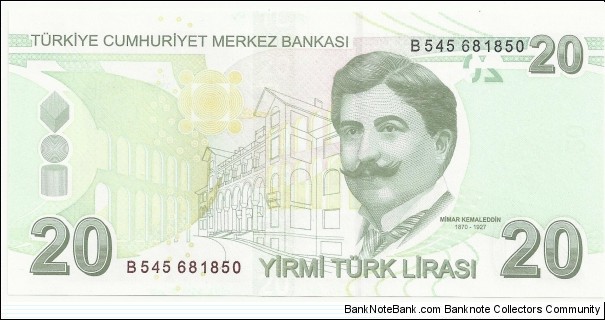 Banknote from Turkey year 2017