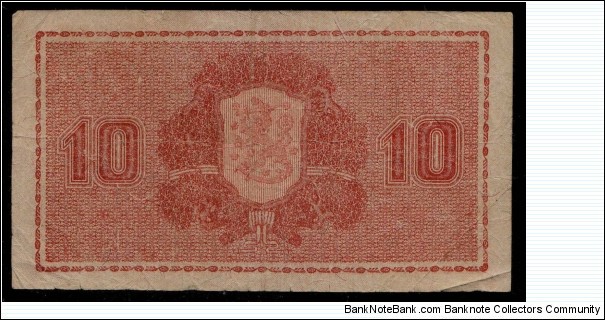 Banknote from Finland year 1945