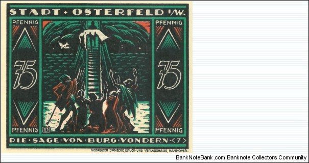 Notgeld

Osterfeld (7) Banknote