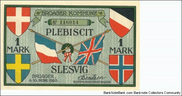 Banknote from Germany year 1920