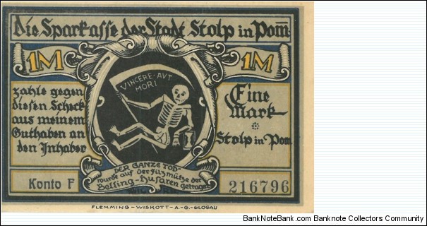 Banknote from Germany year 1922