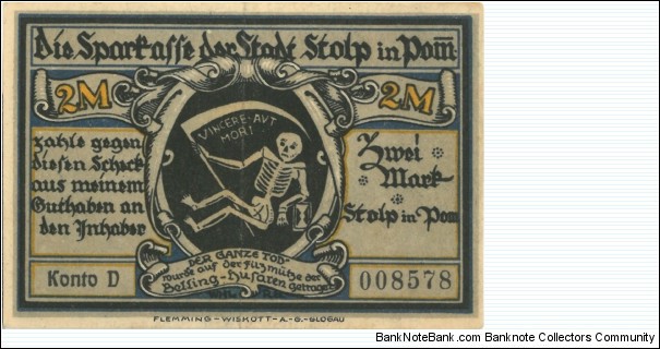 Banknote from Germany year 1922