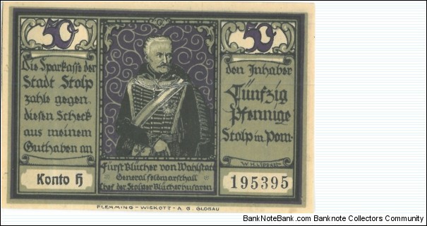 Banknote from Germany year 1922