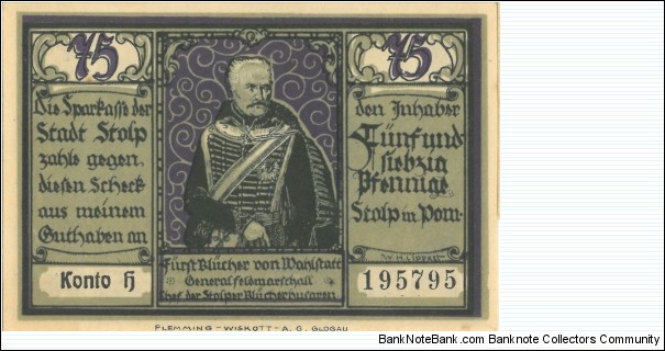 Banknote from Germany year 1922