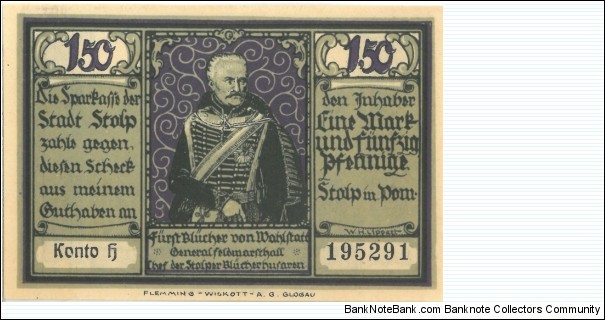 Banknote from Germany year 1922