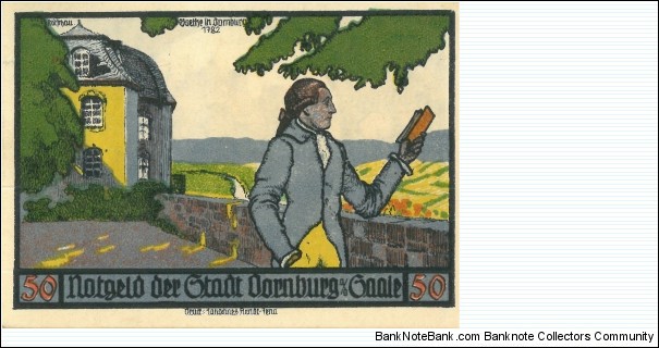 Notgeld:Dornburg
