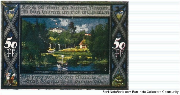 Notgeld: poppenbuttel Banknote