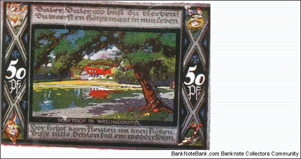 Notgeld:
Poppenbuttal Banknote