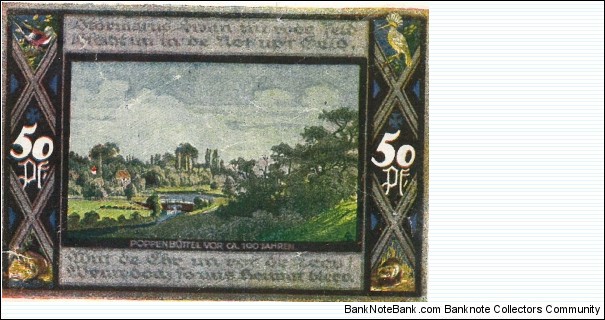 Notgeld:
Poppenbuttal Banknote