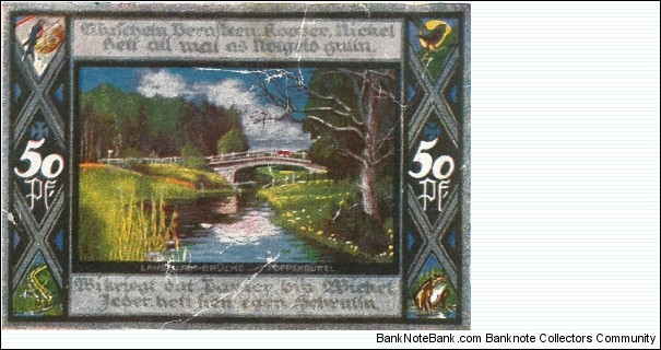 Notgeld:
Poppenbuttal Banknote