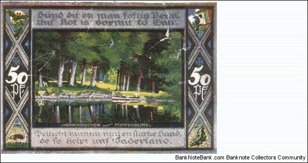Notgeld:
Poppenbuttal Banknote