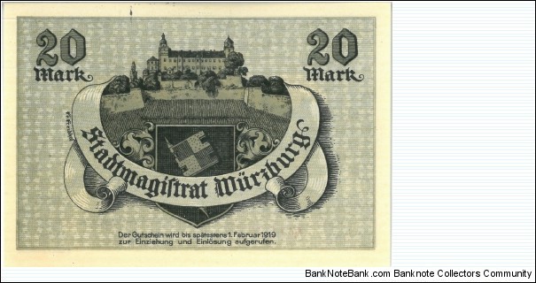 Banknote from Germany year 1918