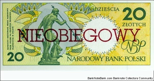 Banknote from Poland year 1990