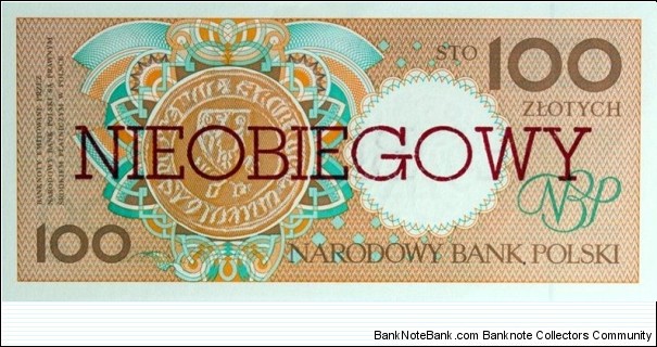 Banknote from Poland year 1990