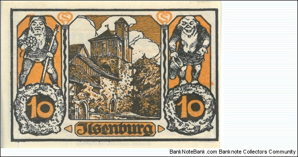 Notgeld:
IIsenburg Banknote