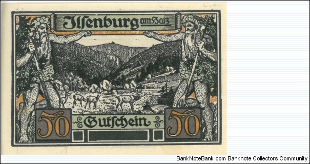 Banknote from Germany year 1921