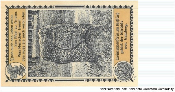 Notgeld:
Lehesten Banknote