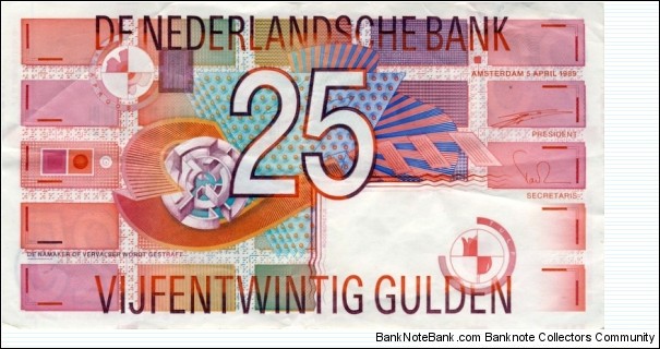 25 Gulden Banknote