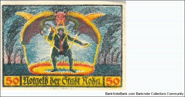 Notgeld:
Roda Banknote