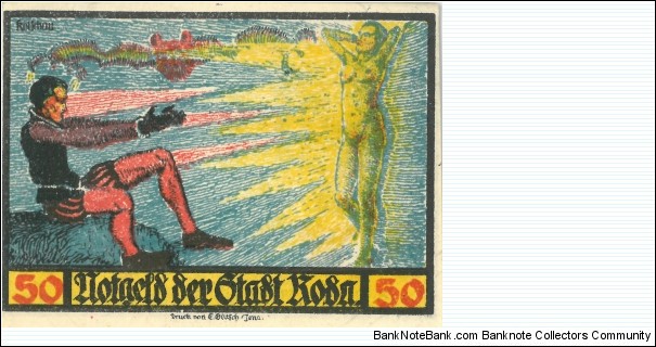 Notgeld:
Roda Banknote