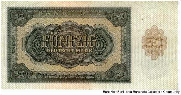 Banknote from Germany year 1948