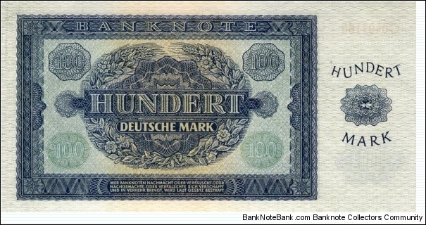 Banknote from Germany year 1948