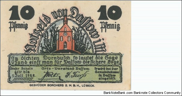 Banknote from Germany year 1922