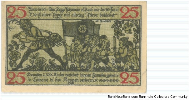 Banknote from Germany year 1918