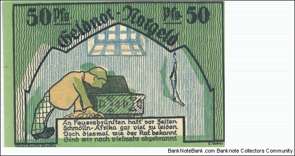 Notgeld:
Schmolln Banknote