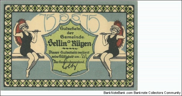 Banknote from Germany year 1922